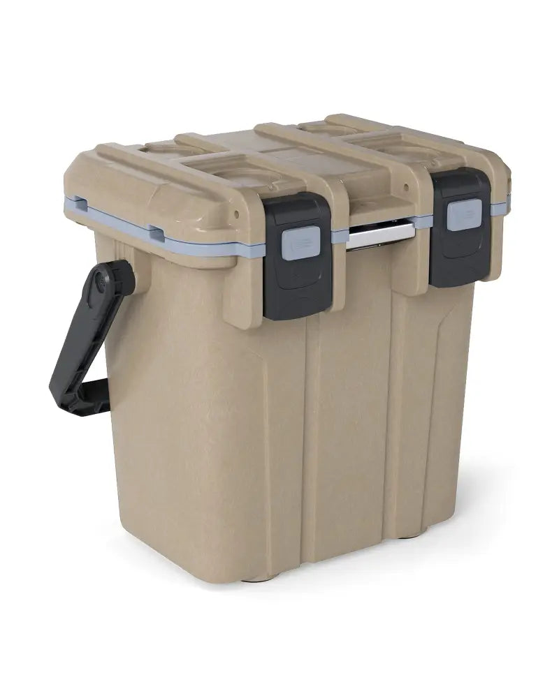 Ultra-Light Injection Molded Cooler 21 QT Hard Ice Chest-Coffee - Coffee - Coolers