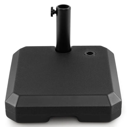 Umbrella Base for Half Patio Umbrellas 48.5 lbs Water & Sand Fillable Umbrella Stand - Outdoor Umbrella Bases