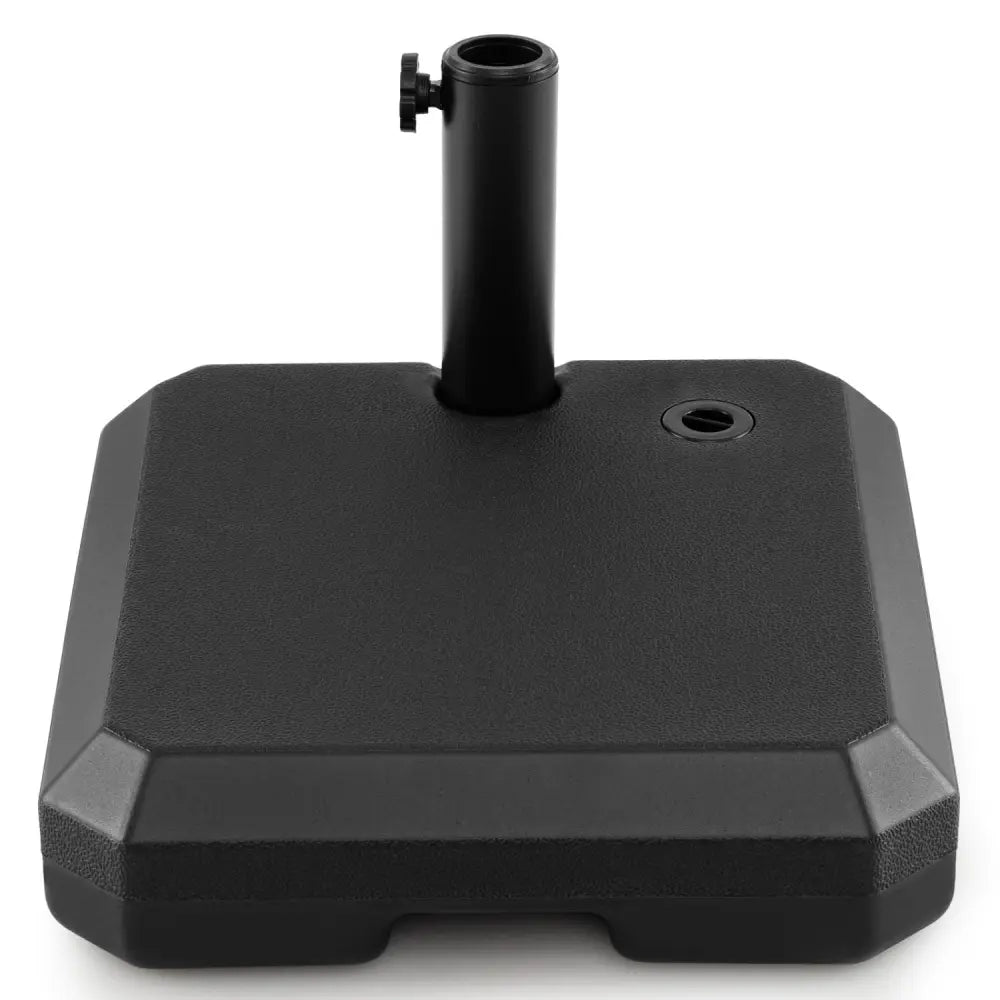 Umbrella Base for Half Patio Umbrellas 48.5 lbs Water & Sand Fillable Umbrella Stand - Outdoor Umbrella Bases