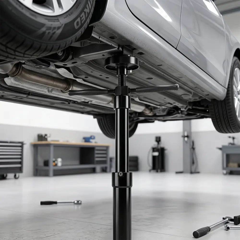 Underhoist Support Stand for Vehicle Components Support-Black - Black - Garages