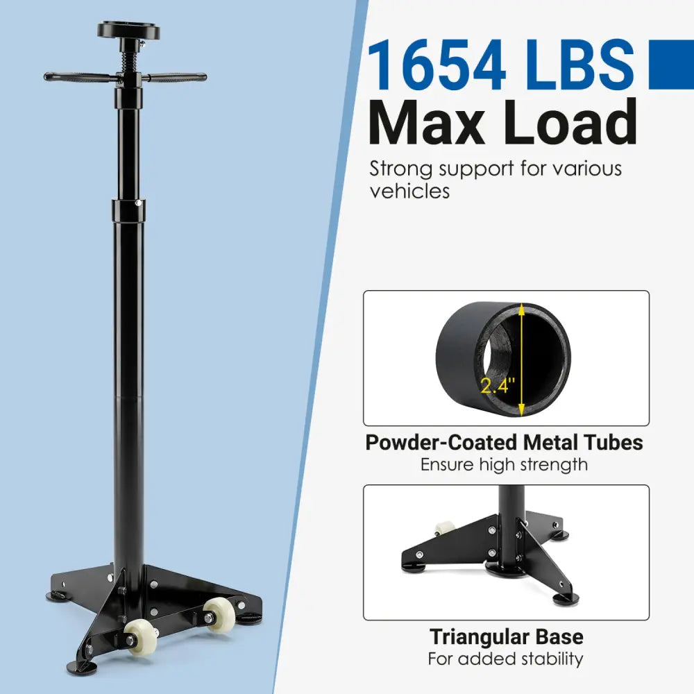 Underhoist Support Stand for Vehicle Components Support-Black - Black - Garages