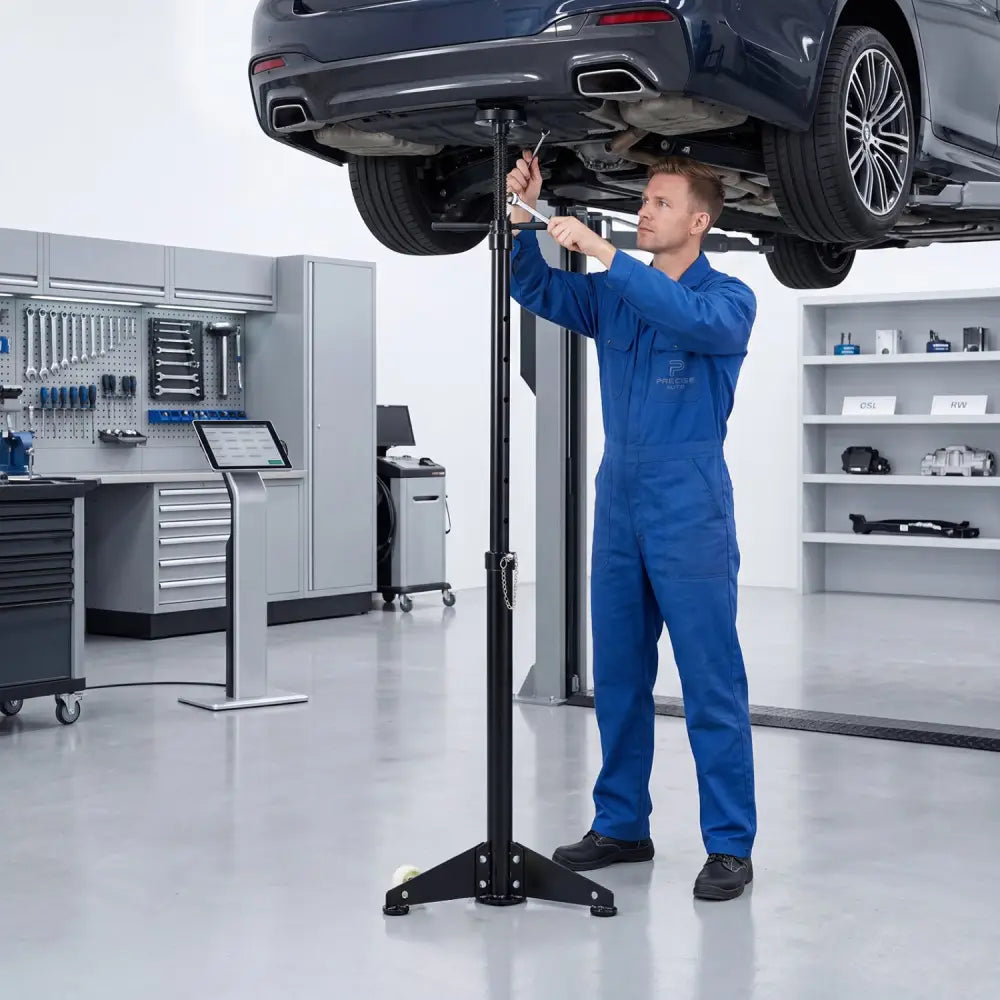 Underhoist Support Stand for Vehicle Components Support-Black - Black - Garages