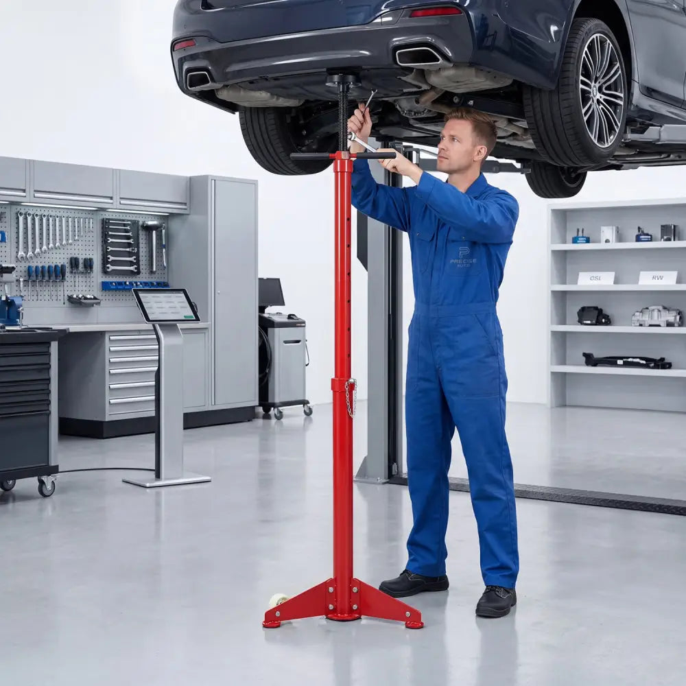 Underhoist Support Stand for Vehicle Components Support-Red - Red - Garages
