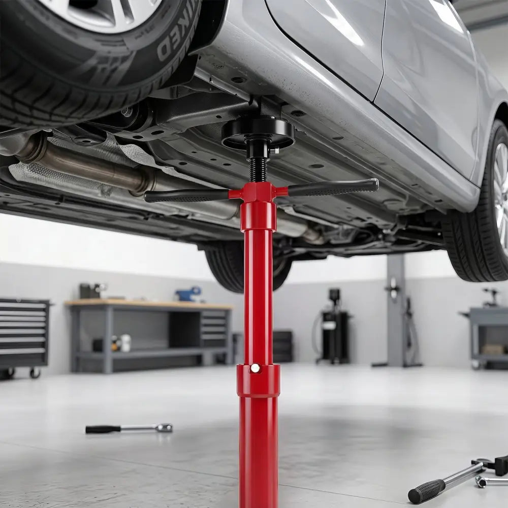 Underhoist Support Stand for Vehicle Components Support-Red - Red - Garages
