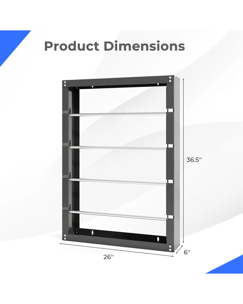 Wire Spool Rack with 4 Rods for Electrical Industrial and Retail Use-Gray - Gray - Garages