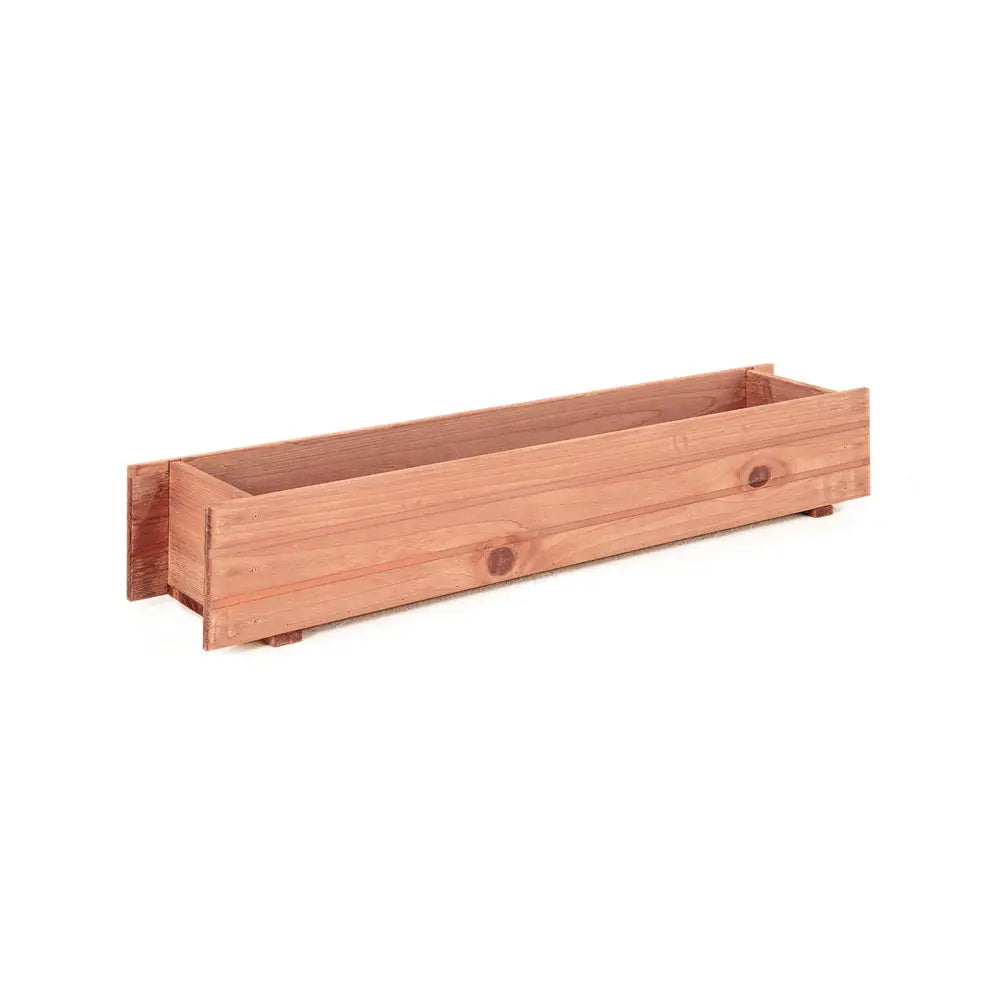 Wooden Decorative Raised Garden Bed for Yard and Window - Brown - Raised Garden Beds