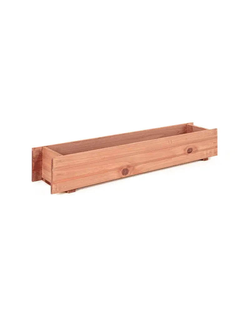 Wooden Decorative Raised Garden Bed for Yard and Window - Brown - Raised Garden Beds