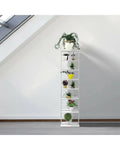 Wooden Shoes Storage Stand 7 Tiers Shoe Rack Organizer Multi-shoe Rack Shoebox-White - White - Shoe Racks & Storage