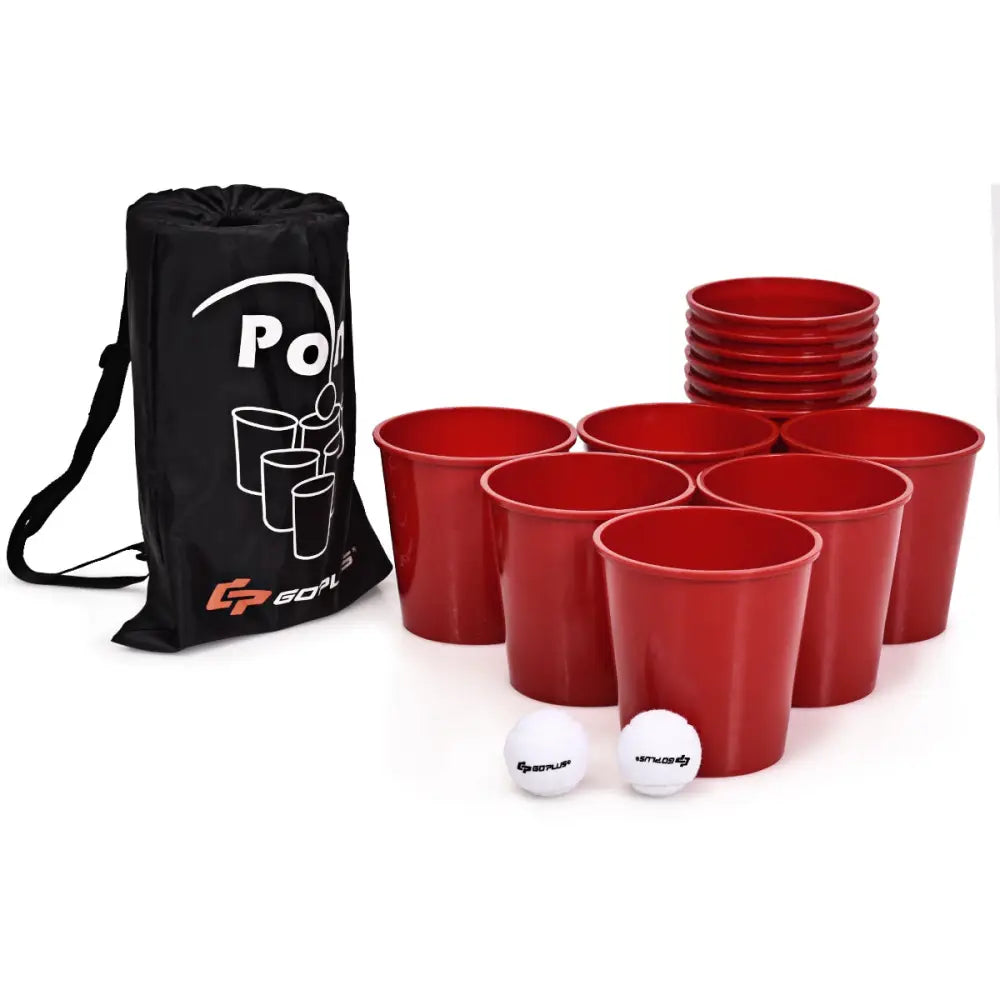 Yard Pong Giant Pong Game Set with Carry Bag - Lawn Games