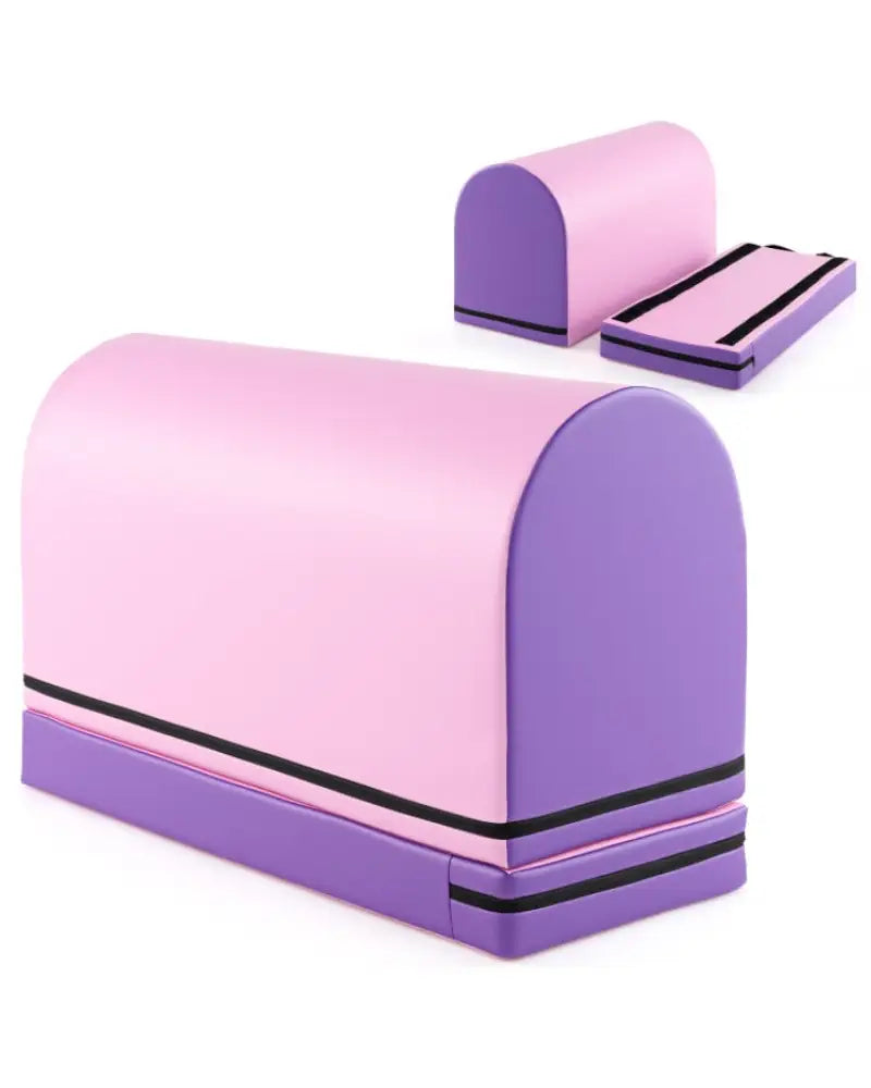 Yoga Set: Gymnastics Vaulting Box + Gymnastics Mat - Yoga & Gym Mats