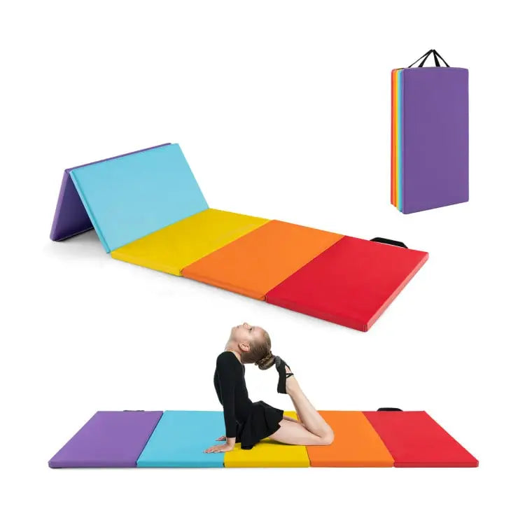 Yoga Set: Gymnastics Vaulting Box + Gymnastics Mat - Yoga & Gym Mats